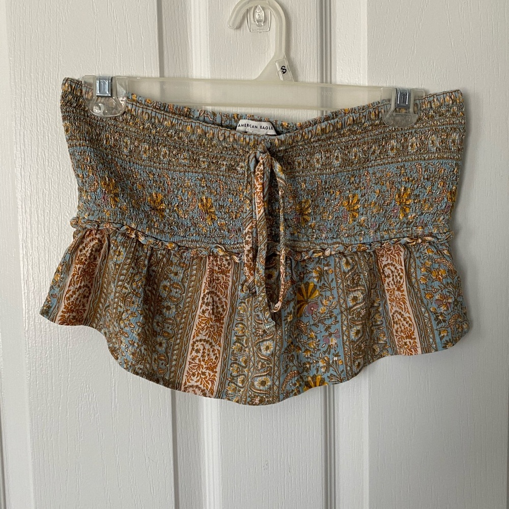 Off the shoulder crop top